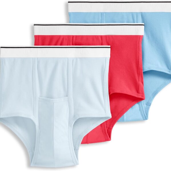 Men's H Fly Cotton Sports Briefs for Training
