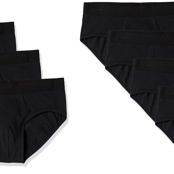 Men's Slim Fit Cotton Sports Briefs for Training
