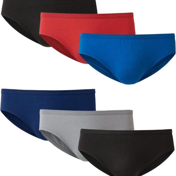 Men's Cotton Blend Bikini Sports Briefs for Gym
