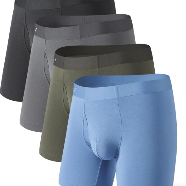 Men's Micro Modal Boxer Briefs for Sports