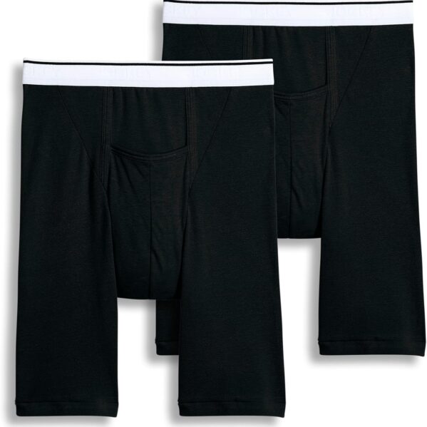 Men's Cotton Stretch Boxer Briefs for Sports