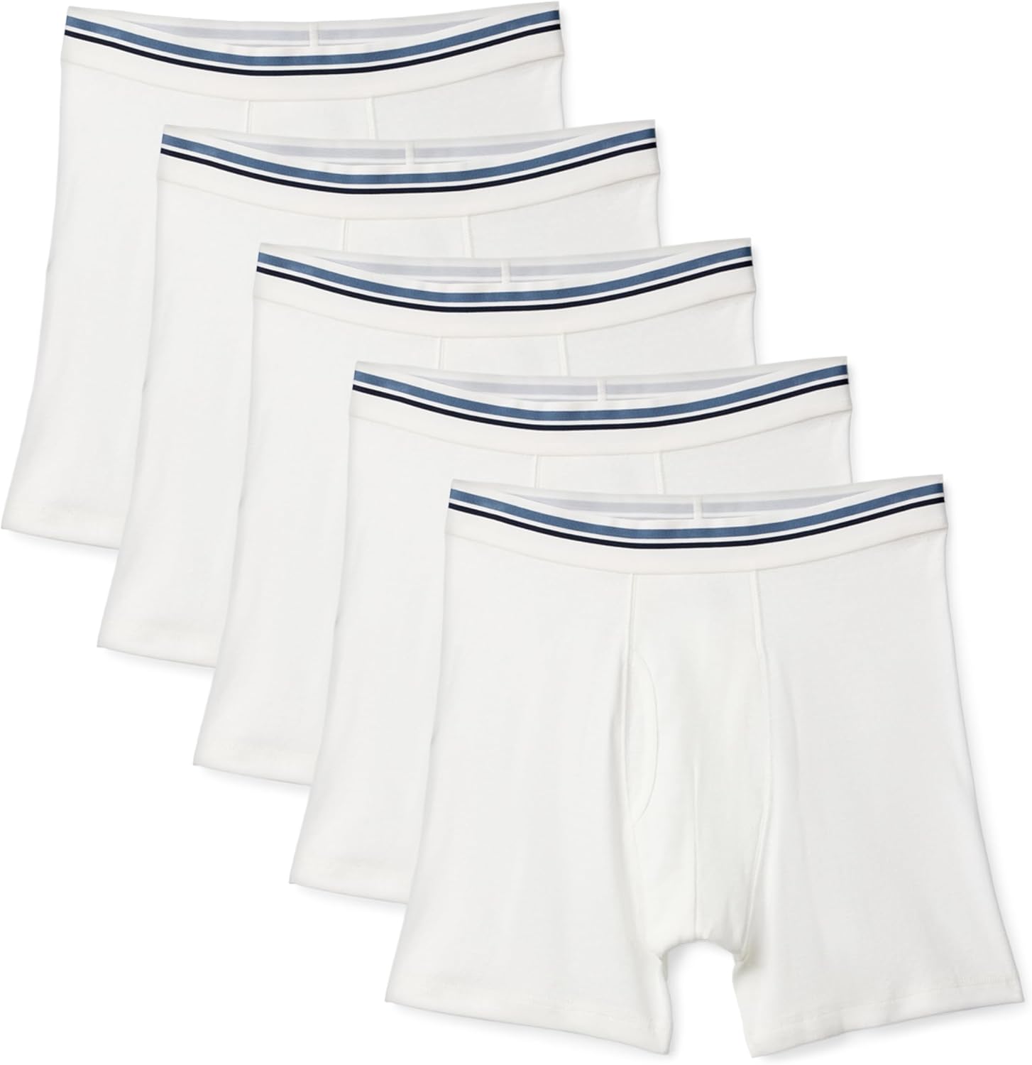 Men's Soft Cotton Boxer Briefs for Sports