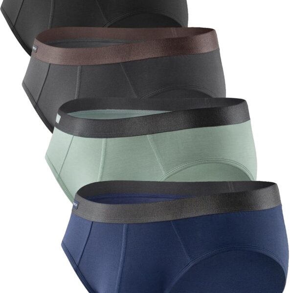 Men's Bamboo Rayon Sports Briefs for Active Use