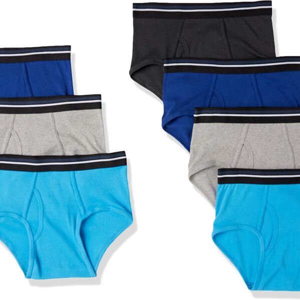 Men's Cotton Rib Sports Briefs for Active Movement