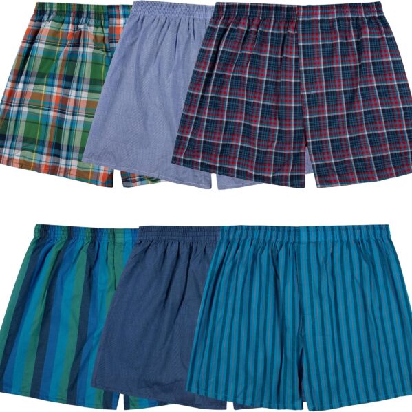 Men's Tartan Boxers for Sports